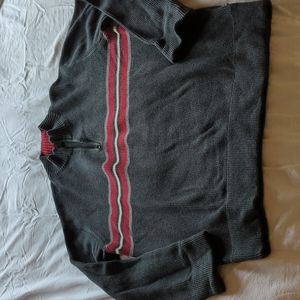 Pullover Zip Sweater - TALL